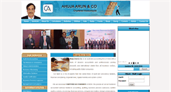 Desktop Screenshot of caarunahuja.com